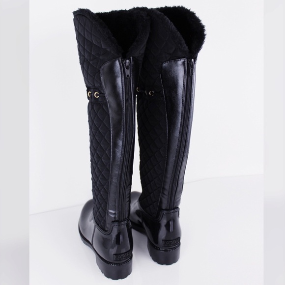 Furry Rain Boots - Picture 3 of 8